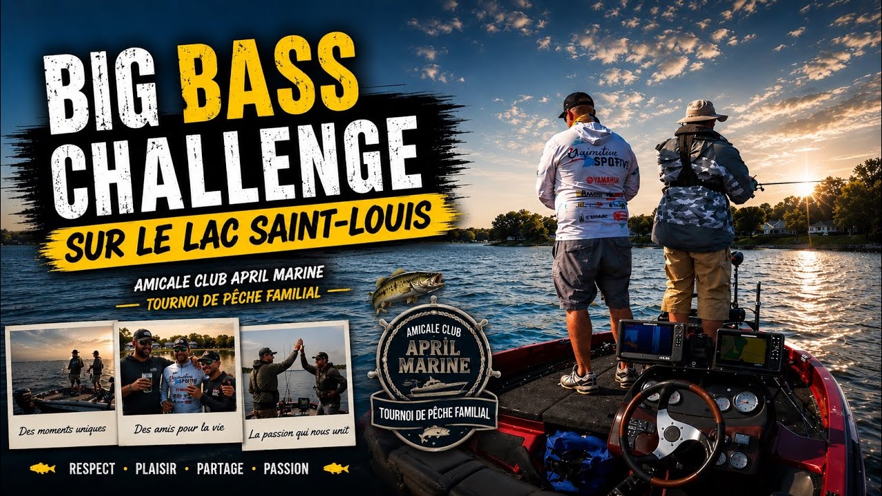 Tournoi de peche a l'achigan Big Bass Lac St louis