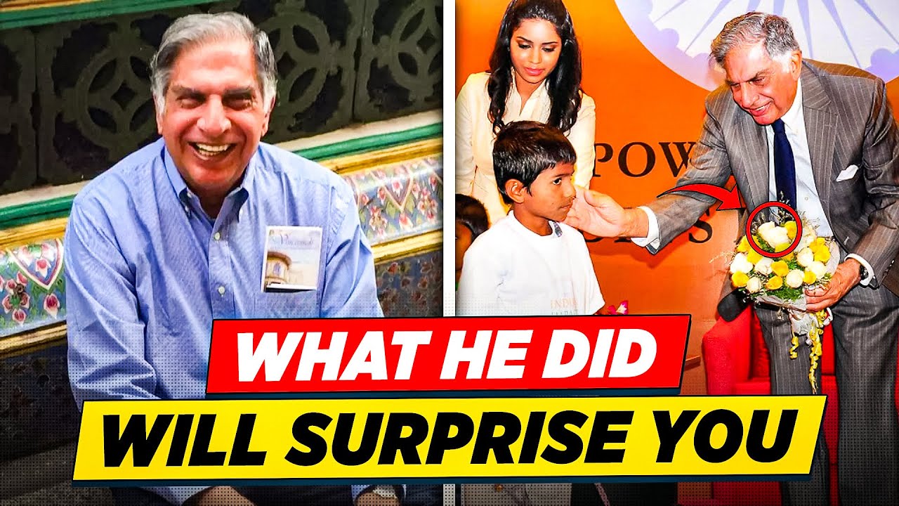 The REAL Reason Why Ratan Tata Was Loved Not Only By Indians But The Whole World Will Surprise You..