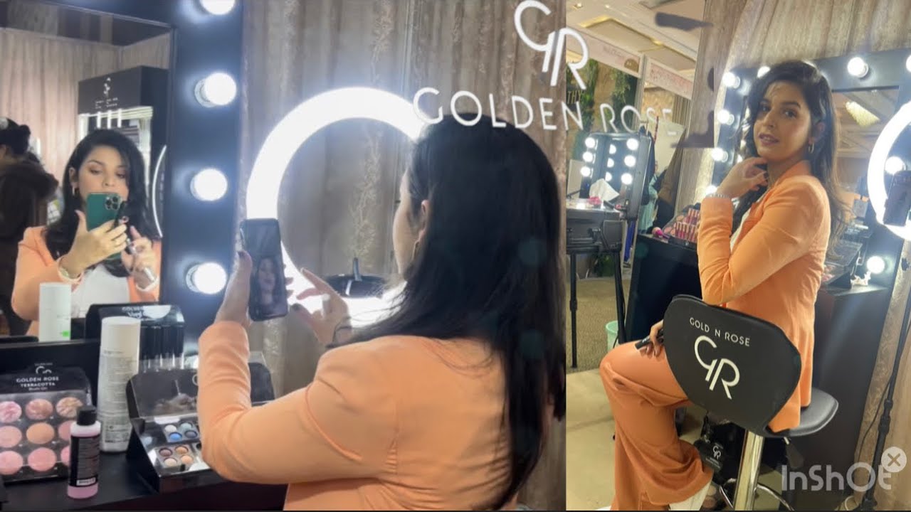 Event with Golden Rose maroc💄نهار معايا في الصطوند ديال المكياج|شنو الجديد|و كيف دوزت نهاري