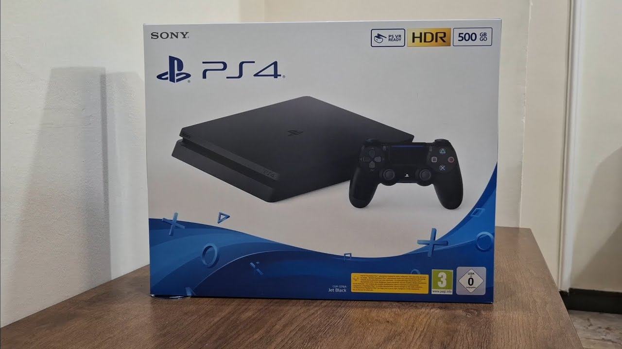 فتح صندوق 📦 PS4 سلم تصنيع جديد بي سنت 2024