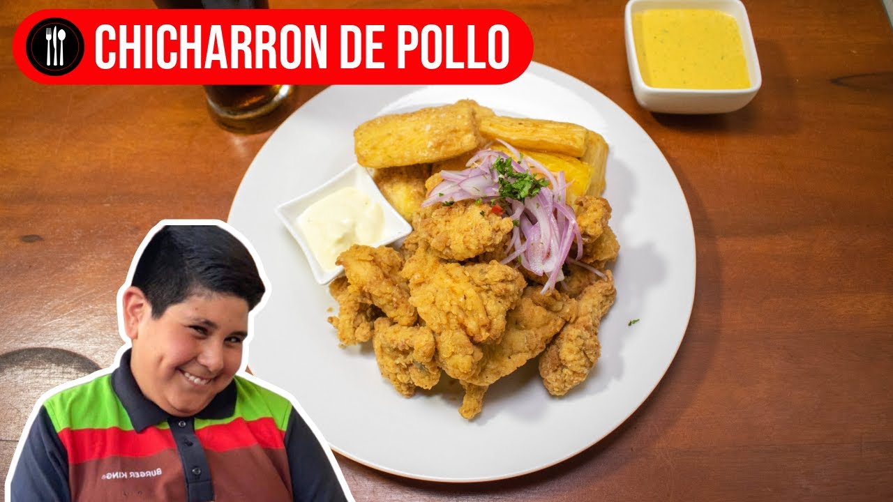 COMO HACER CHICHARRON DE POLLO 🤩😋🍗