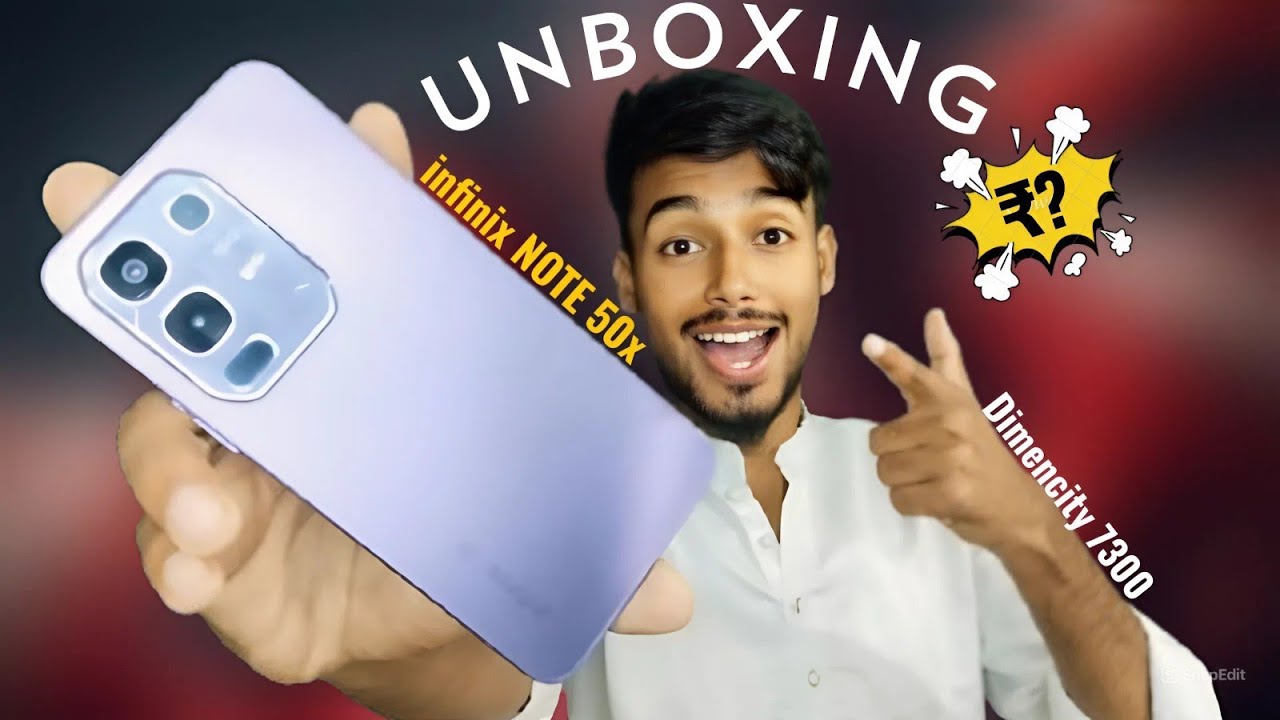 Infinix Note 50X Unboxing & First Look 😍 | Camera, Battery & Performance Test#unboxing #youtube 