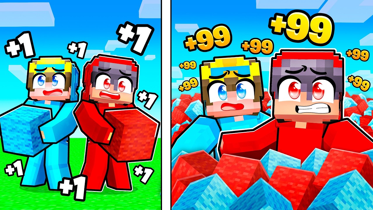 1 sekunda = +1 blok w Minecrafcie