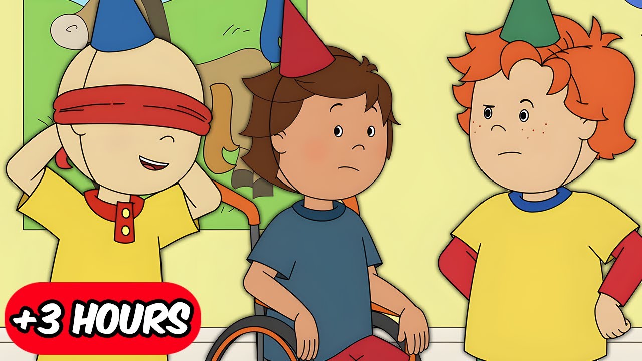 Leo's Birthday Sleepover | Full Caillou Episodes | Caillou Compilations
