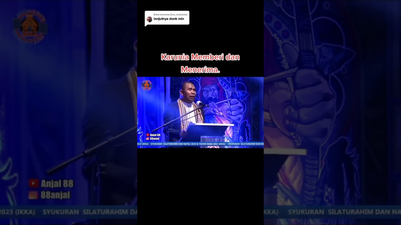 karunia menerima dan memberi #Karunia #yandimanobe