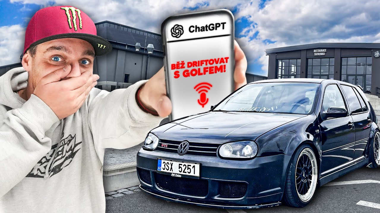 UMĚLÁ INTELIGENCE řídí naší projížďku GOLFEM 1.8t!