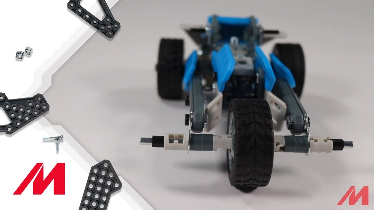 Meccano/Erector | 10 Model Rally Racer (18203) | Build #7