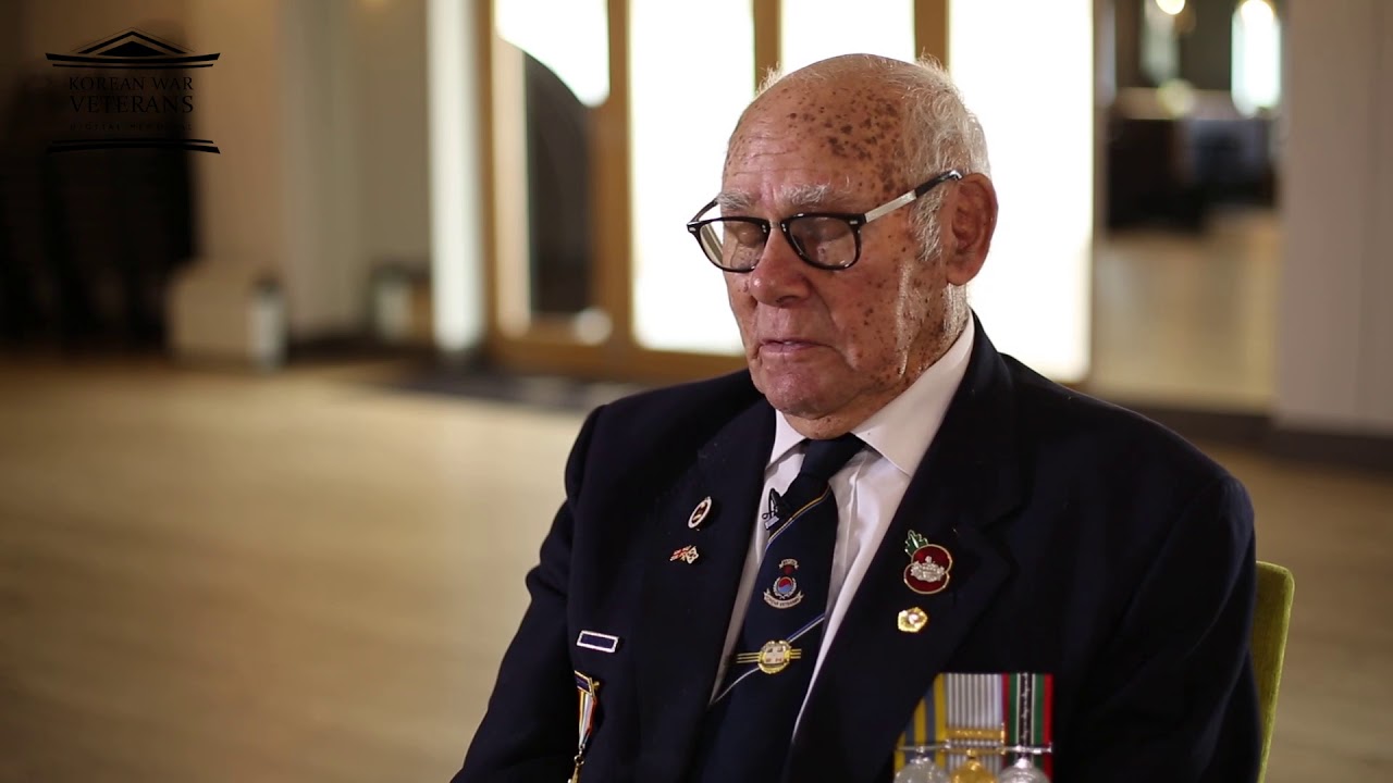 Harry Hawksworth served with the Gloucester Regiment in Korea.