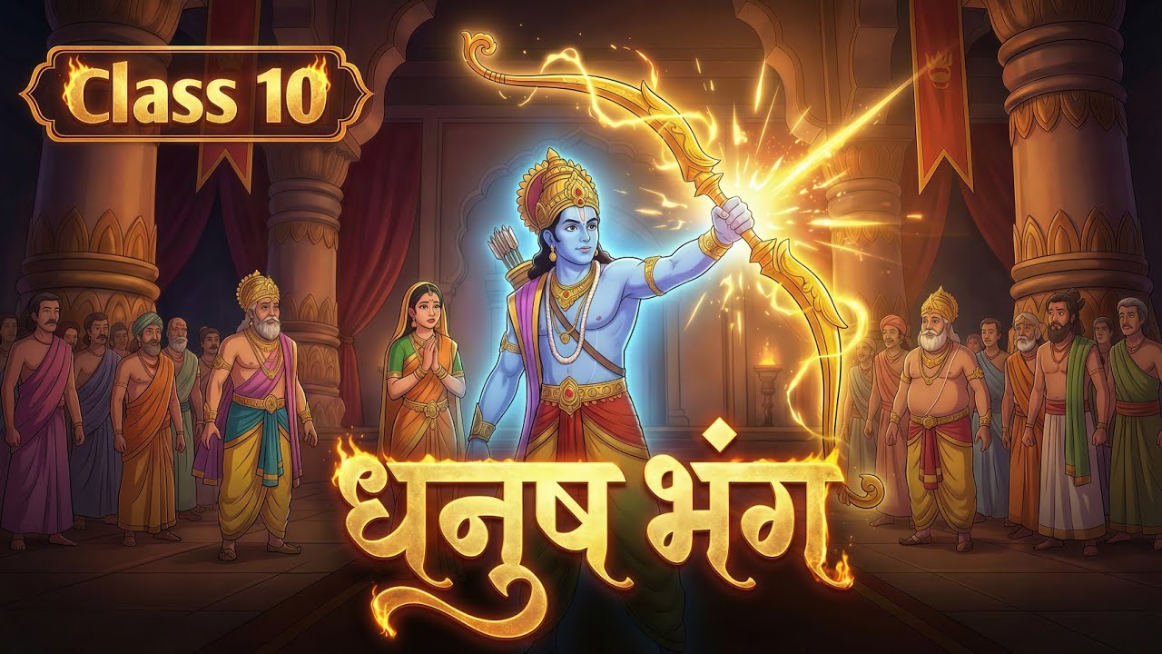 धनुषभंग | Dhanush Bhang class 10 Up Board hindi | Animation | Explain