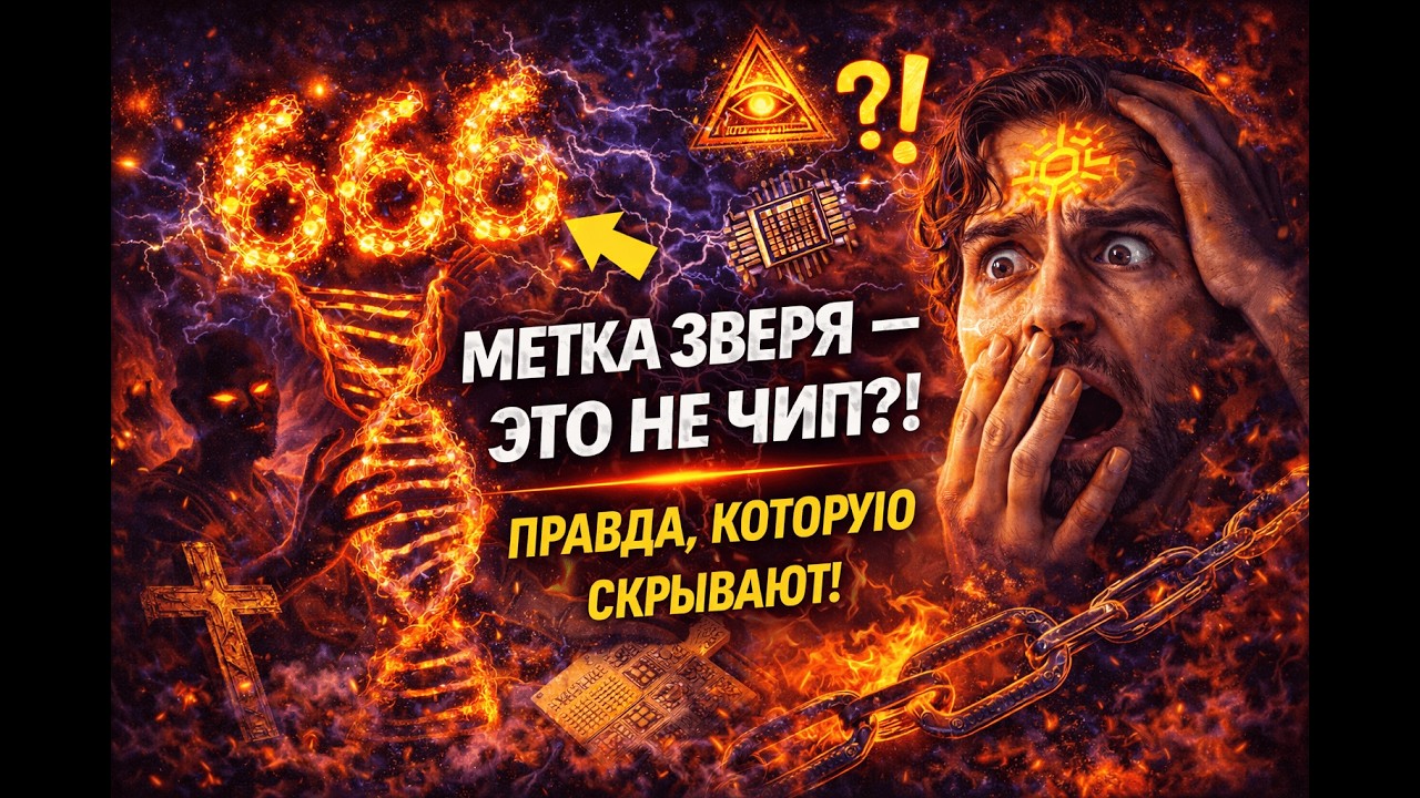 Начертание Зверя уже здесь — и оно не там, где вы ищете.