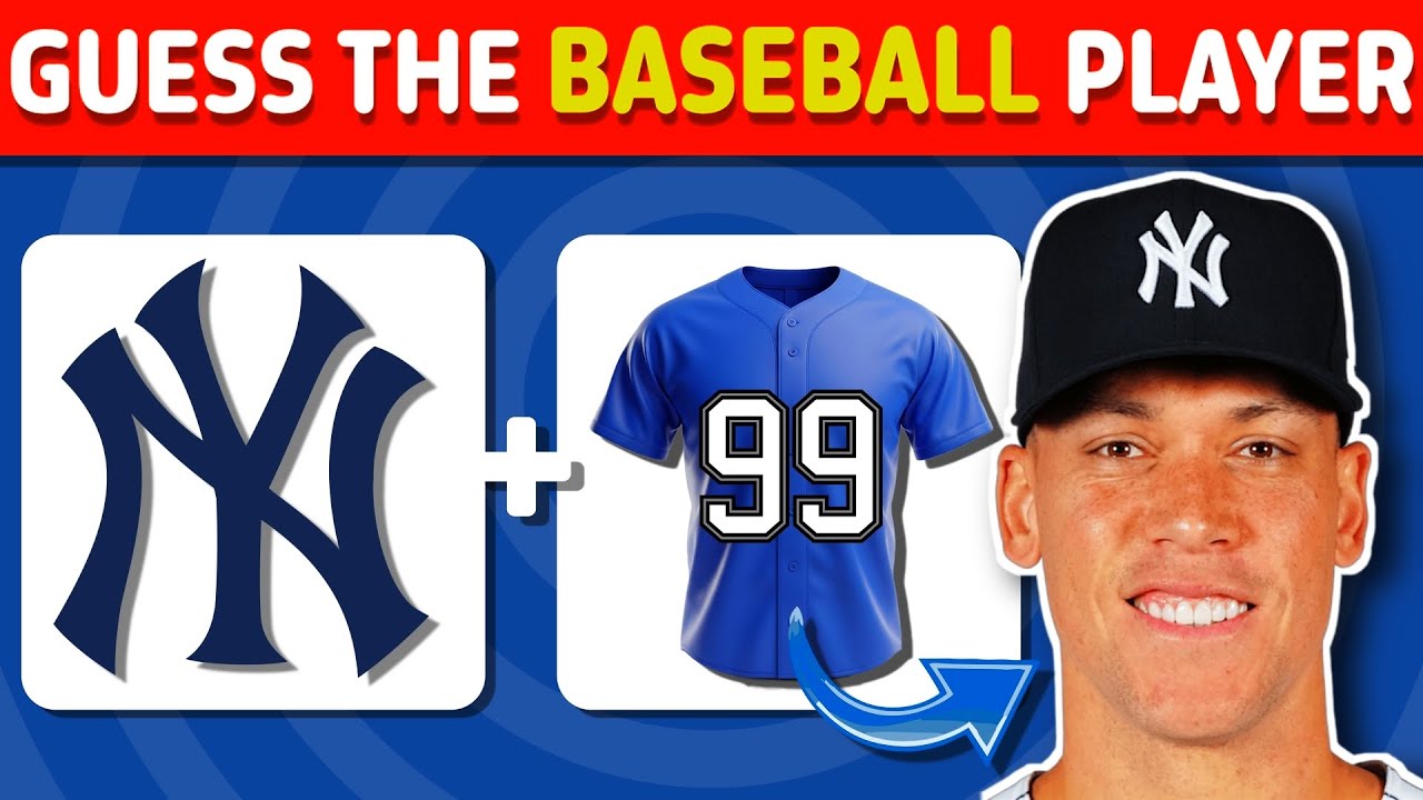 Guess the MLB Player by Team and Jersey Number!