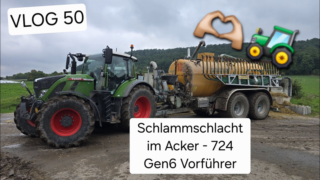 Bleiben wir im Feld stecken? Schlammschlacht Xtreme - 724 Gen6 Vorführmaschine #Vlog 50