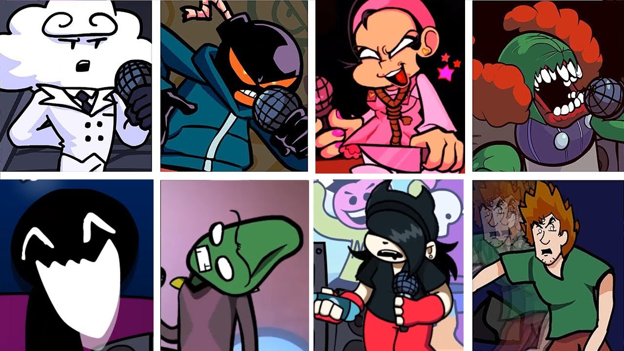 Spyware but Every Opponent's Turn a Different Character Sings (FNF but Everyone is Spyware)
