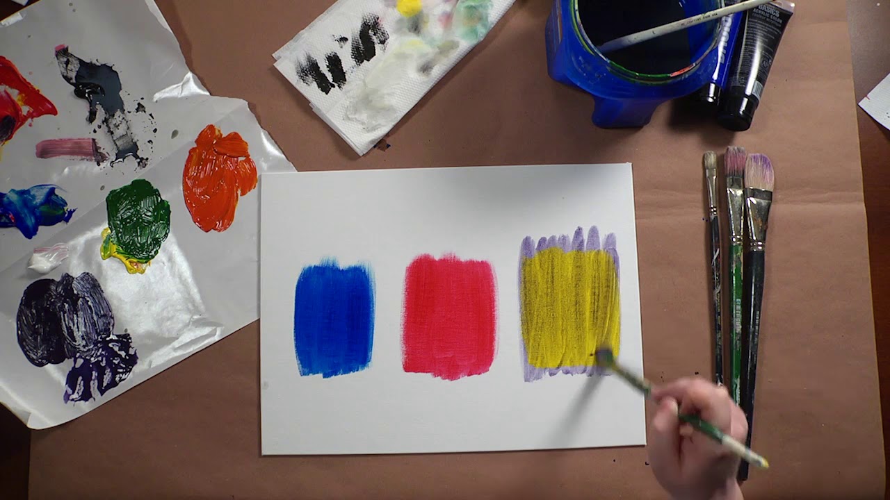 Creating an Acrylic Paint Wash