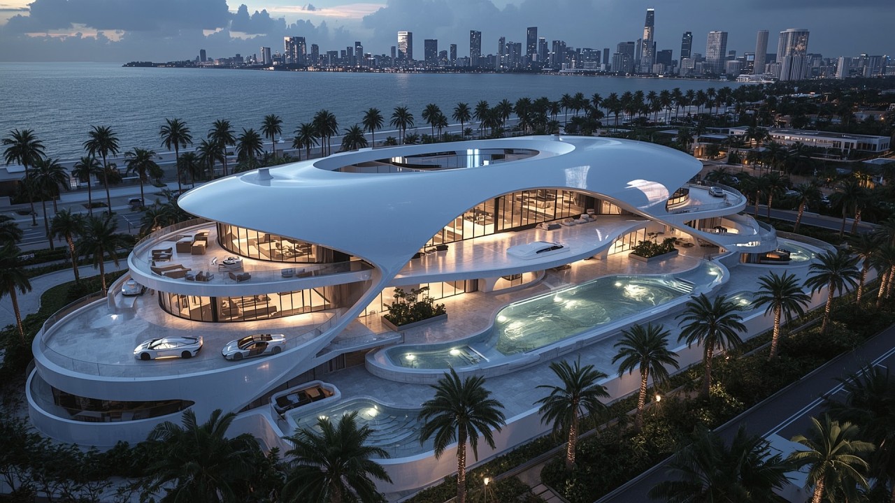 The Most Beautiful Futuristic Mansion Ever Built