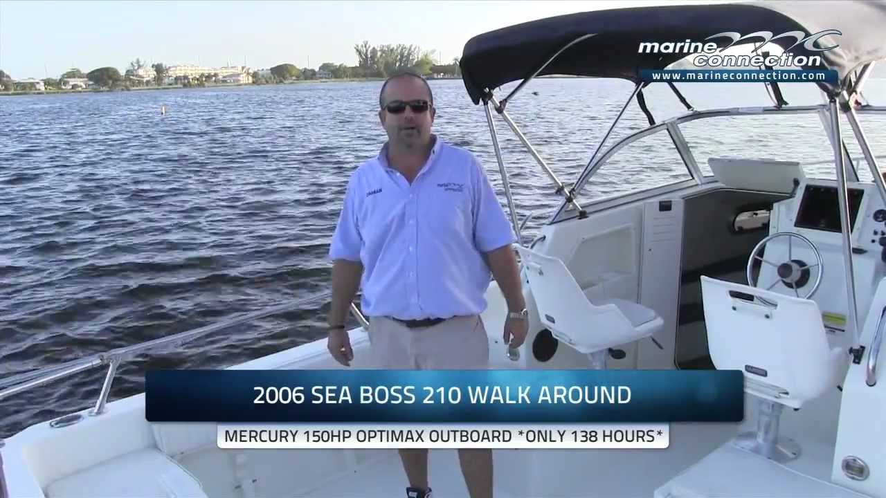 2006 Sea Boss 210 WA  by Marine Connection Boat Sales, WE EXPORT!
