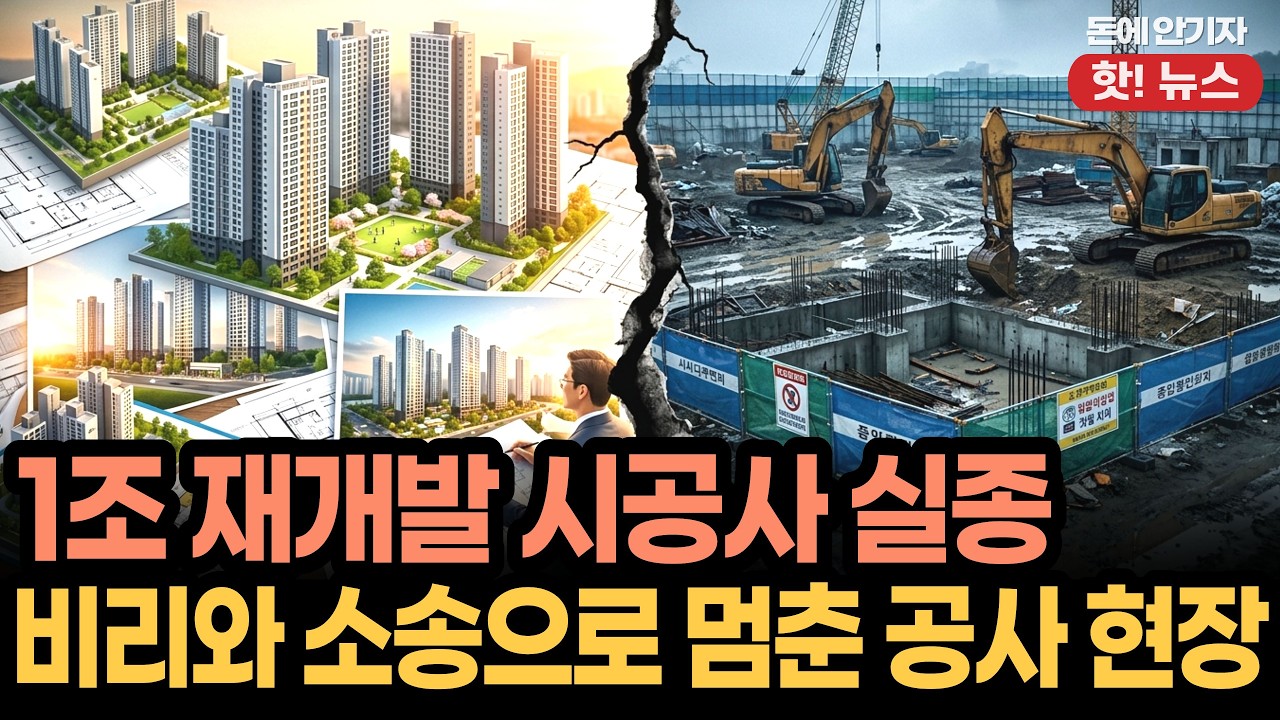 성남 재개발 사업 표류하나? 시공사 공백에 법적 대응 예고&hellip; 지자체 개입 절실