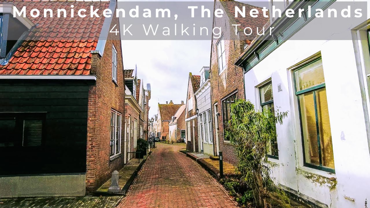Monnickendam, Netherlands - Relaxing 4K Walking Tour
