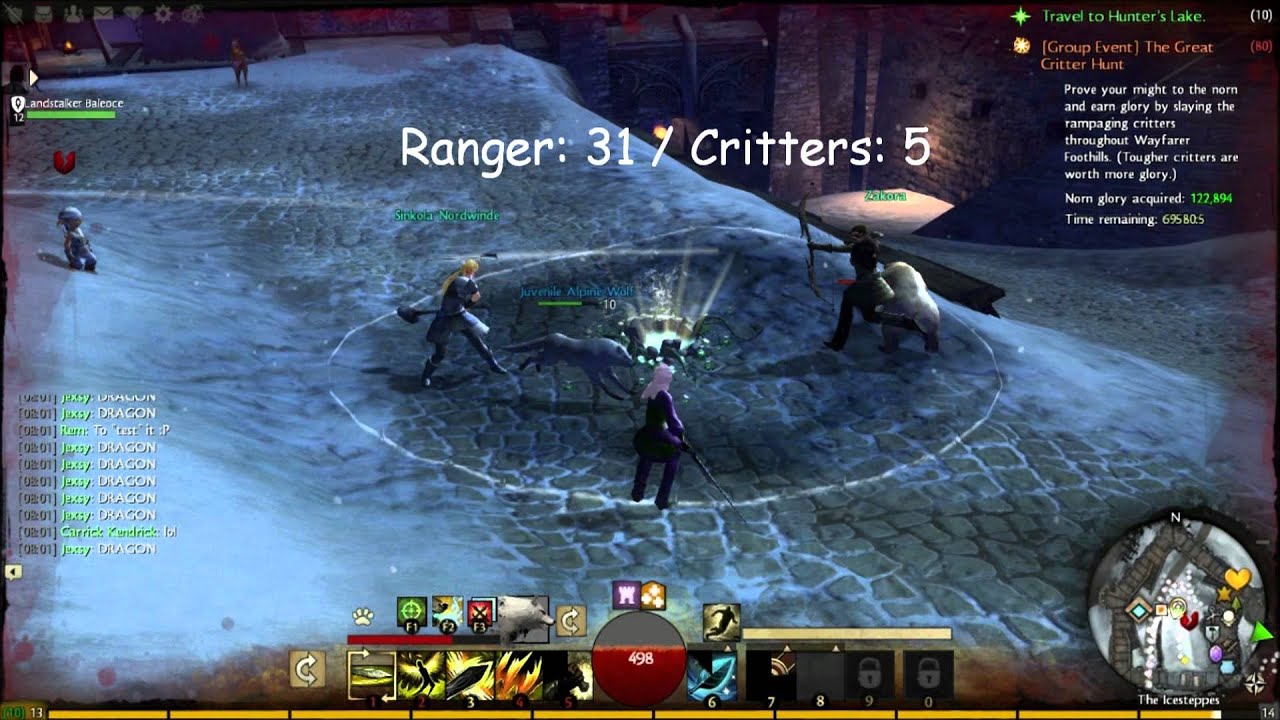 Guild Wars 2 Beta Weekend #1 End Event Part 2