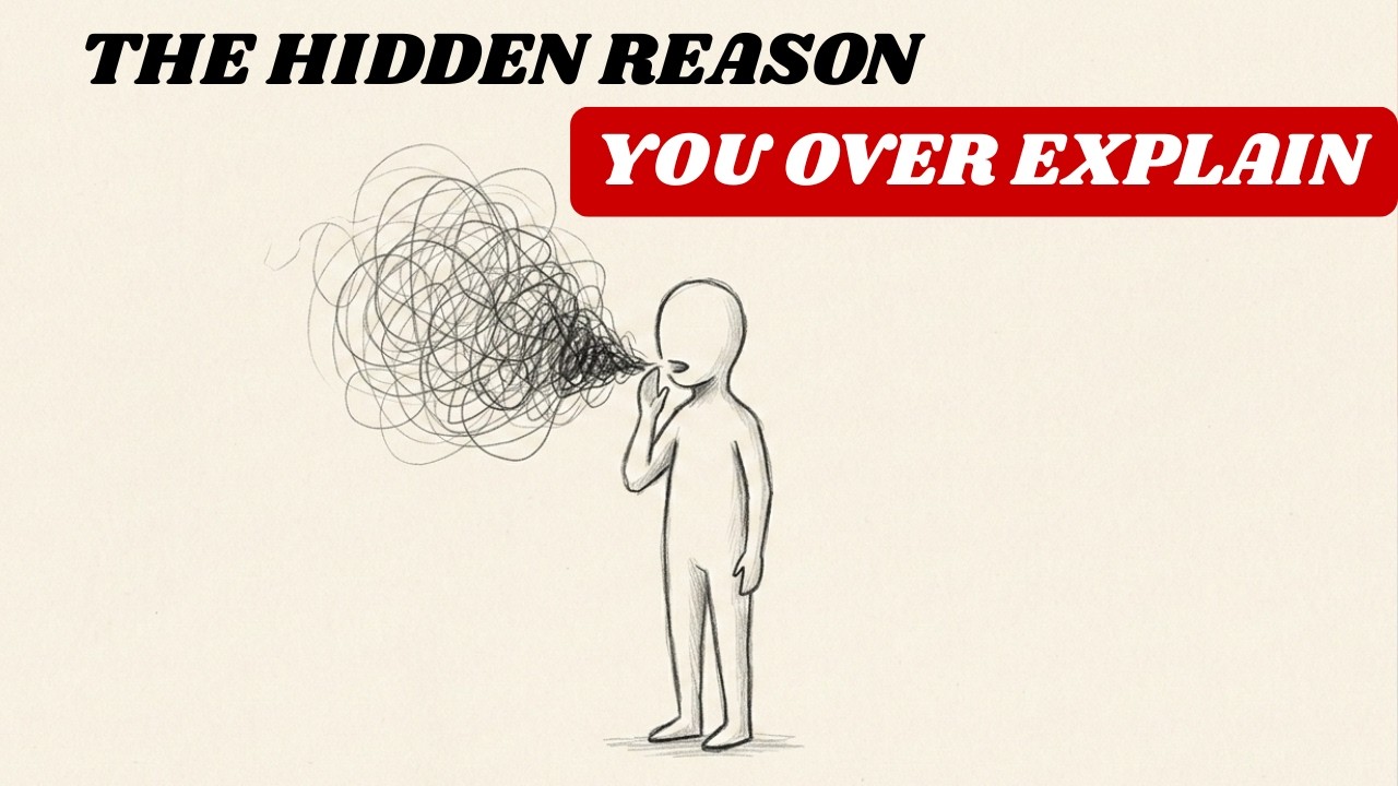 Why You Overexplain Simple Things to Everyone || UNSPOKEN PSYCHOLOGY
