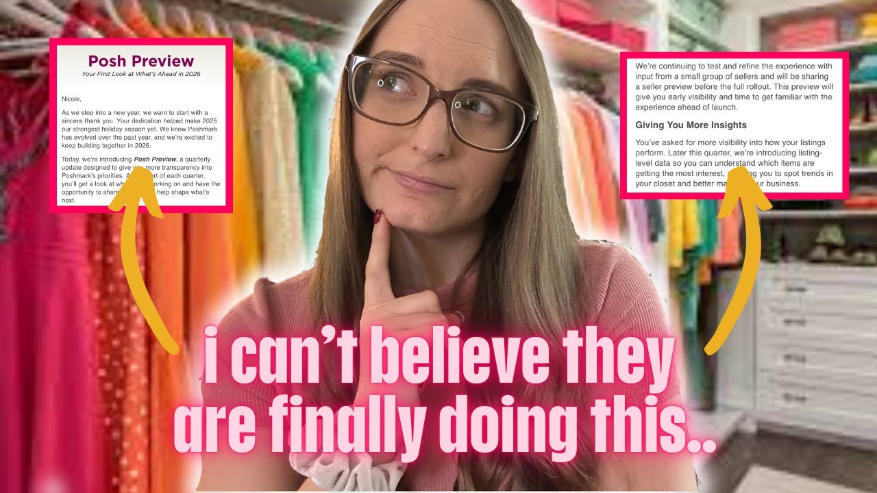 *НОВИНКА* Предварительный показ новых функций, которые скоро появятся на Poshmark!