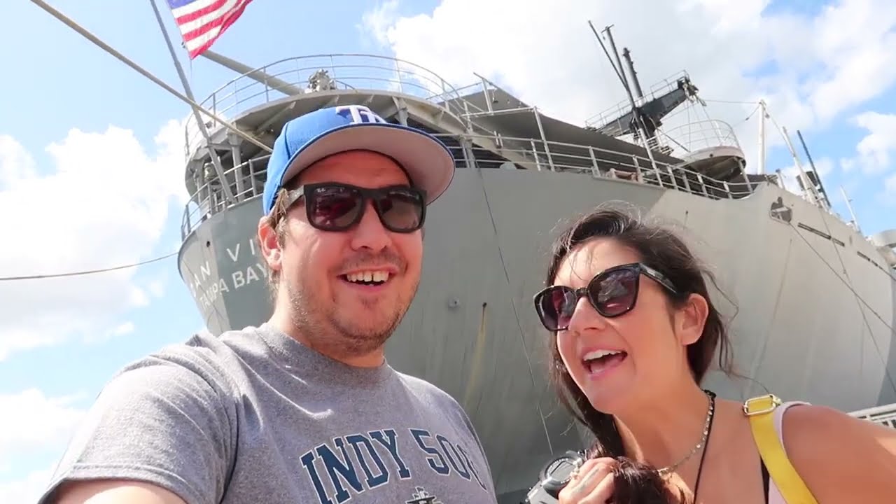 Florida&rsquo;s Ultimate WORLD WAR II Roadside Attraction! SS American Victory Ship - WE WENT BACK IN TIME
