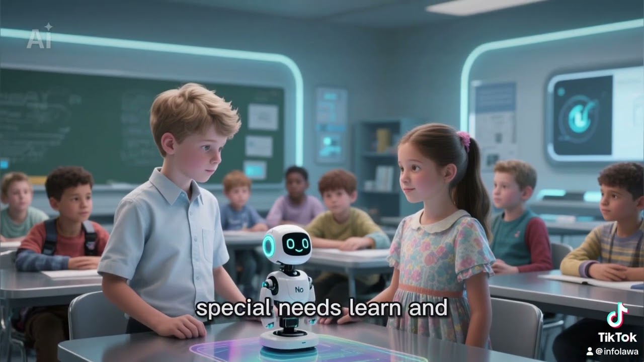 Watch our new video of a robotic human interacting with kids and adults! 