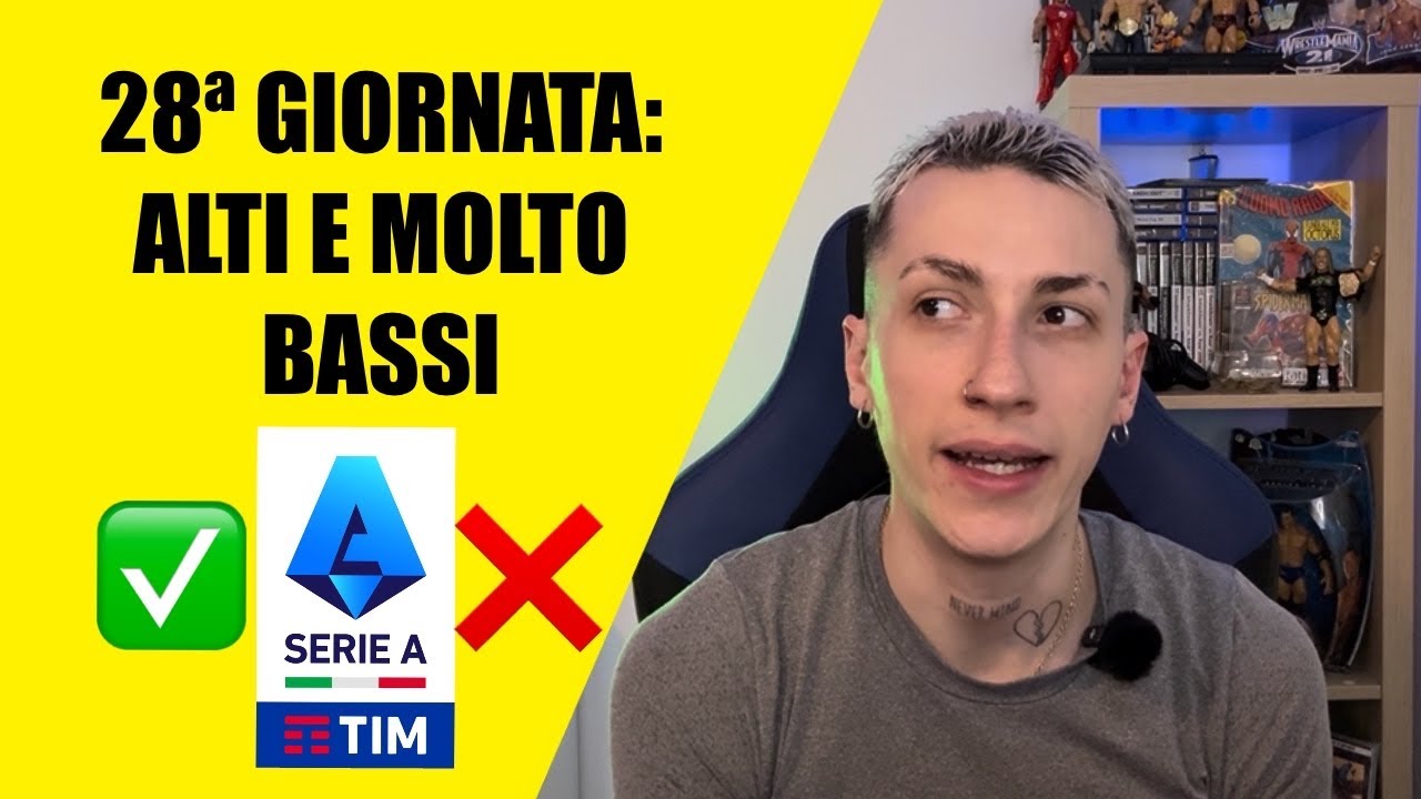 28ª GIORNATA SERIE A 25/26: ALTI E MOLTO BASSI 