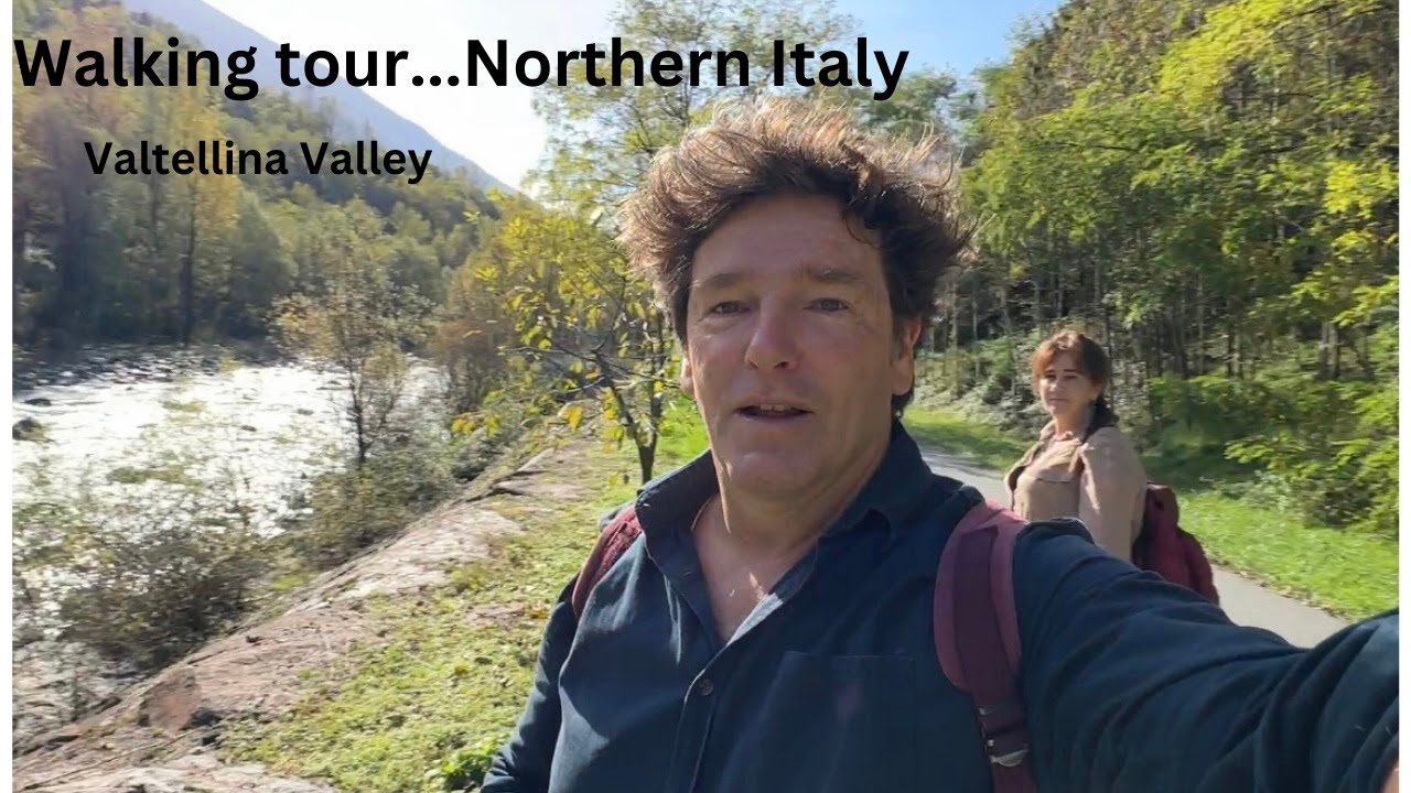 Walking tour Lovero, Italy of my future home...