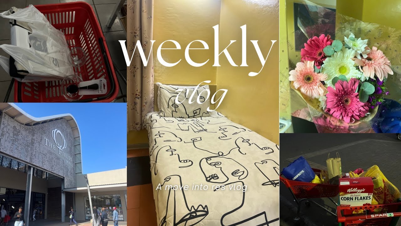 University of Botswana Student|move in to res with me|grocery and bedding shopping and many more