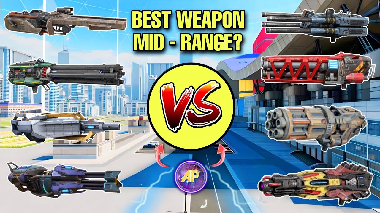 🔥 STRONGEST MID RANGE TITAN WEAPON? || WAR ROBOTS WR ||