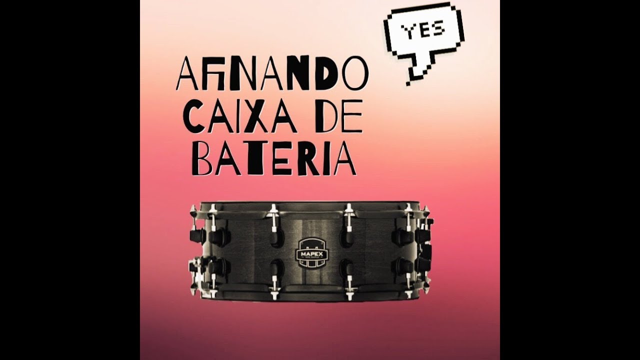 Afinando caixa de bateria - Dica #1 do John LEIAM A DESCRIÇÃO INFORMAÇÕES IMPORTANTES