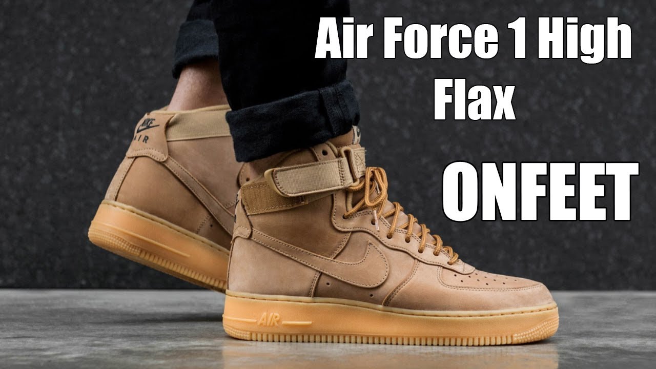 ONFEET Nike Air Force 1 High Flax Review | sneakers.by