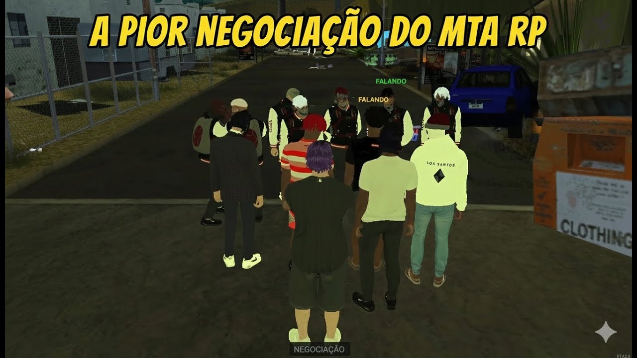 A MELHOR NEGOCIAÇÃO DE TODO O MTA RP KKKKKKKKKKKKKKK