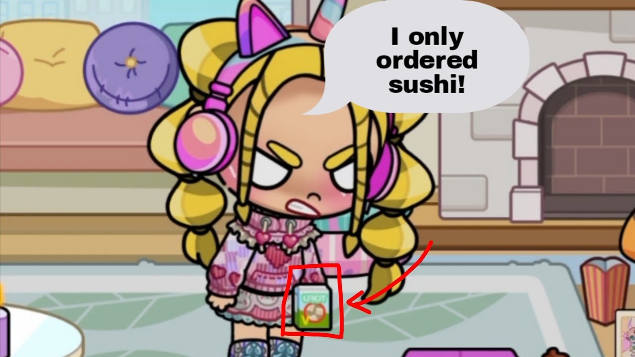 Avatar World - Naruta got the wrong delivery order rather than a sushi 🍣