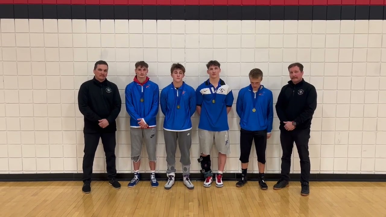2026 Foley Wresting Section 6AA Champions