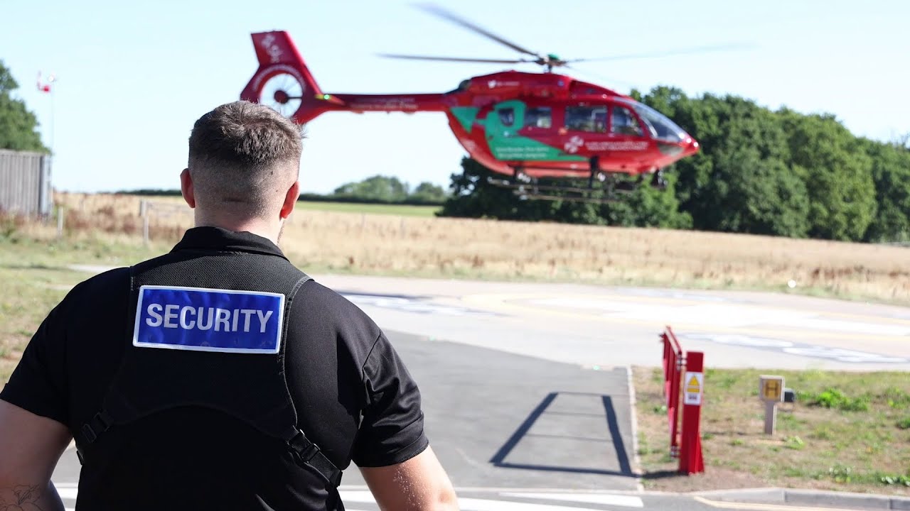 Friendly, Singing Security Keeping the Grange University Hospital Safe
