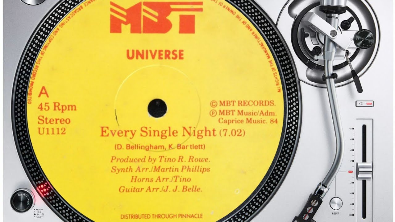 UNIVERSE - EVERY SINGLE NIGHT #funk #oldschool #rare #killer #boogie #music #80s @laclika34