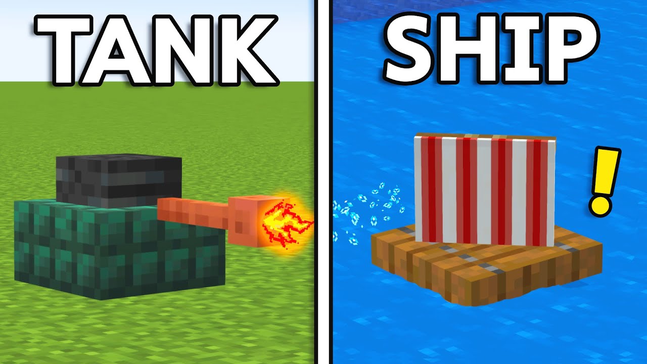 100 Minecraft Mini Build Hacks You Didn’t Know!