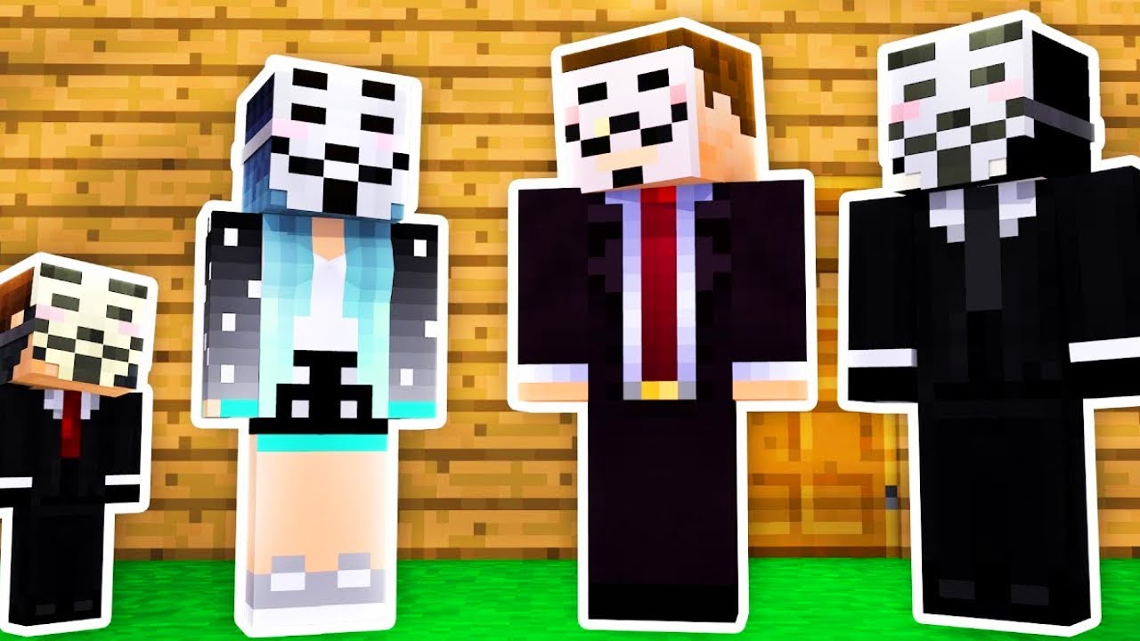 Encontré a la FAMILIA de HACKERS en Minecraft