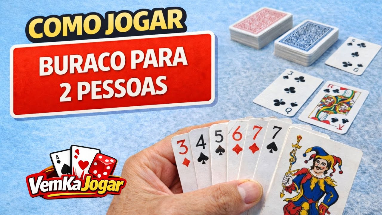Buraco para Dois: Regras, Canastras, Morto e Pontua&ccedil;&atilde;o (Tutorial Completo)