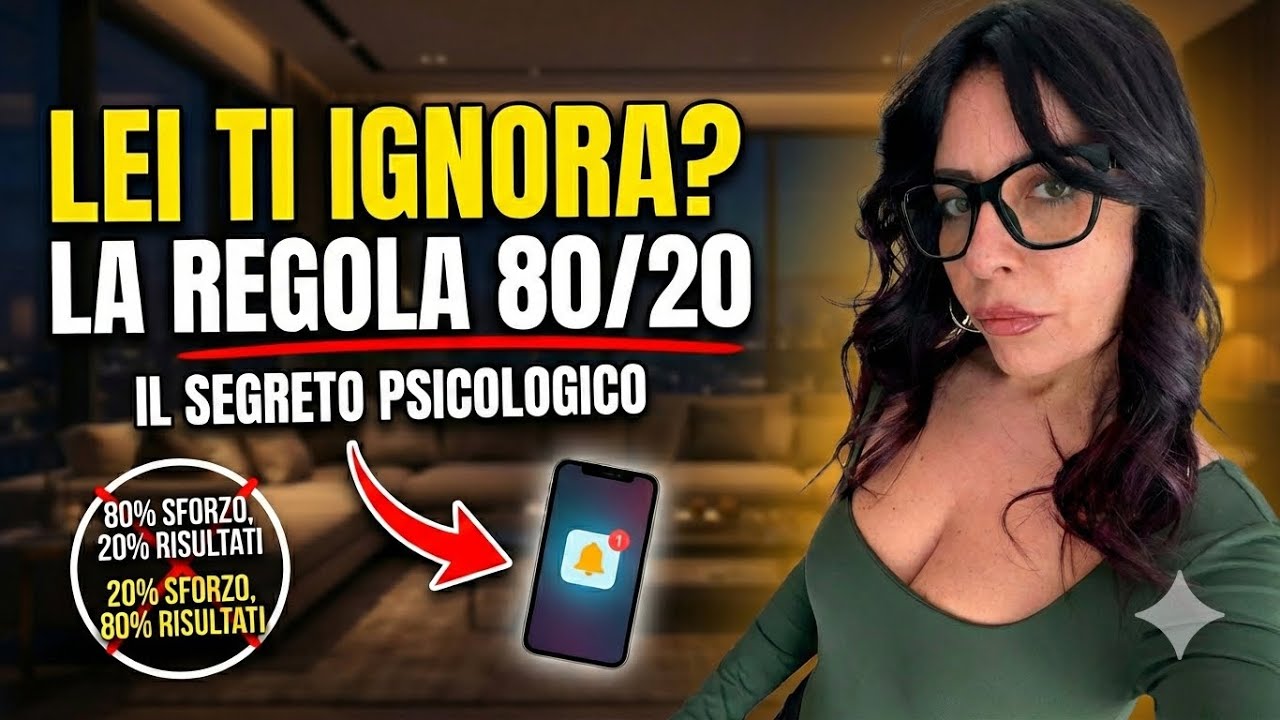 Se fai questo lei ti desidera di più...Regola 80/20!
