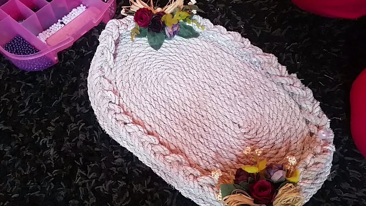أجي تشوفي كيفاش حولت حبل  بالي إلى  شيء أكتر من رائعة 😍😍 diy