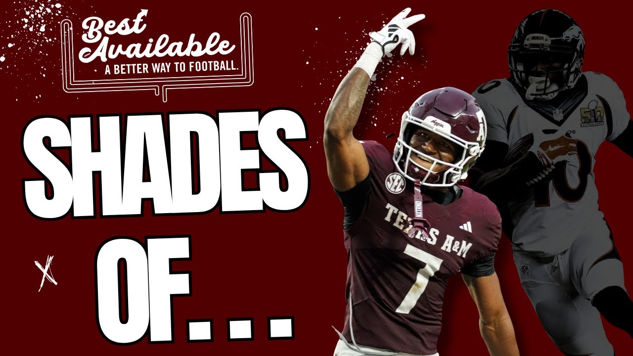 KC Concepcion Plays Like THIS Super Bowl Champion | Texas A&M WR Film Study + Pro Comp