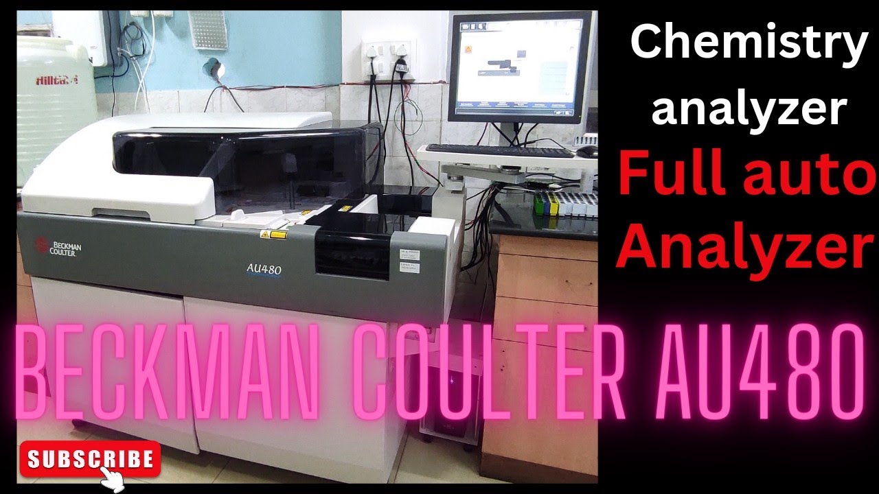 Beckman Coulter AU480 | Full auto Chemistry Analyzer | Part 1 @medicallabtechnologysajal6903