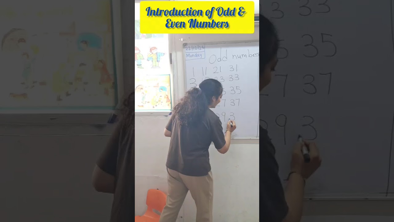 Odd even numbers explanation #mathsfun 