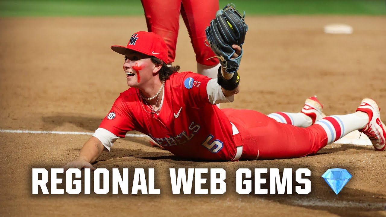 Top defensive plays from 2025 NCAA softball regionals