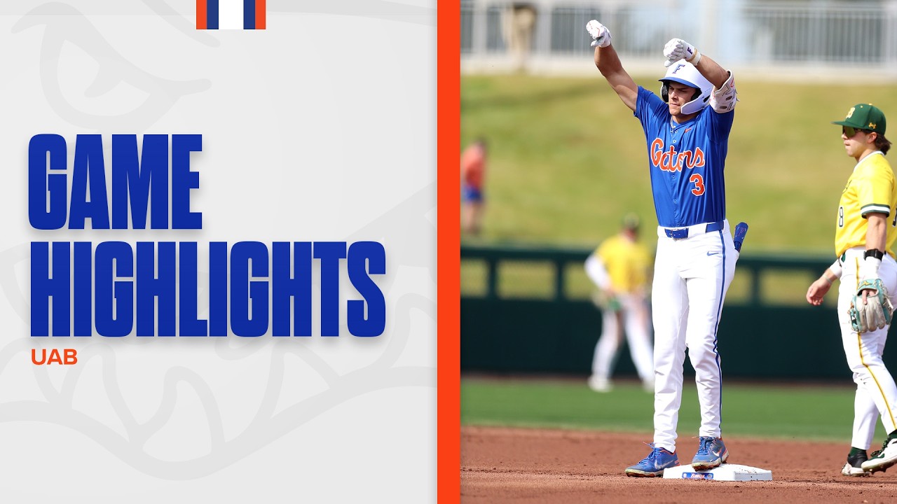 Florida Baseball Highlights | UAB | February 14, 2026