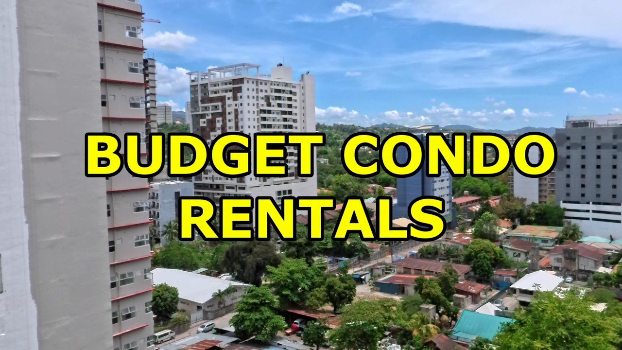 BUDGET CONDO RENTALS IN CEBU CITY!  GOOD LOCATION NEAR IT PARK