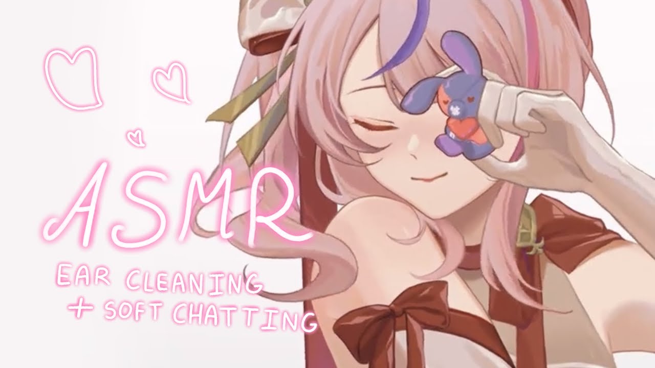 【ASMR 3DIO】Ear Cleaning with Mic On My Lap【NIJISANJI EN | Maria Marionette】